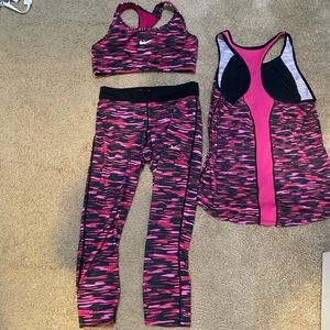Nike workout set